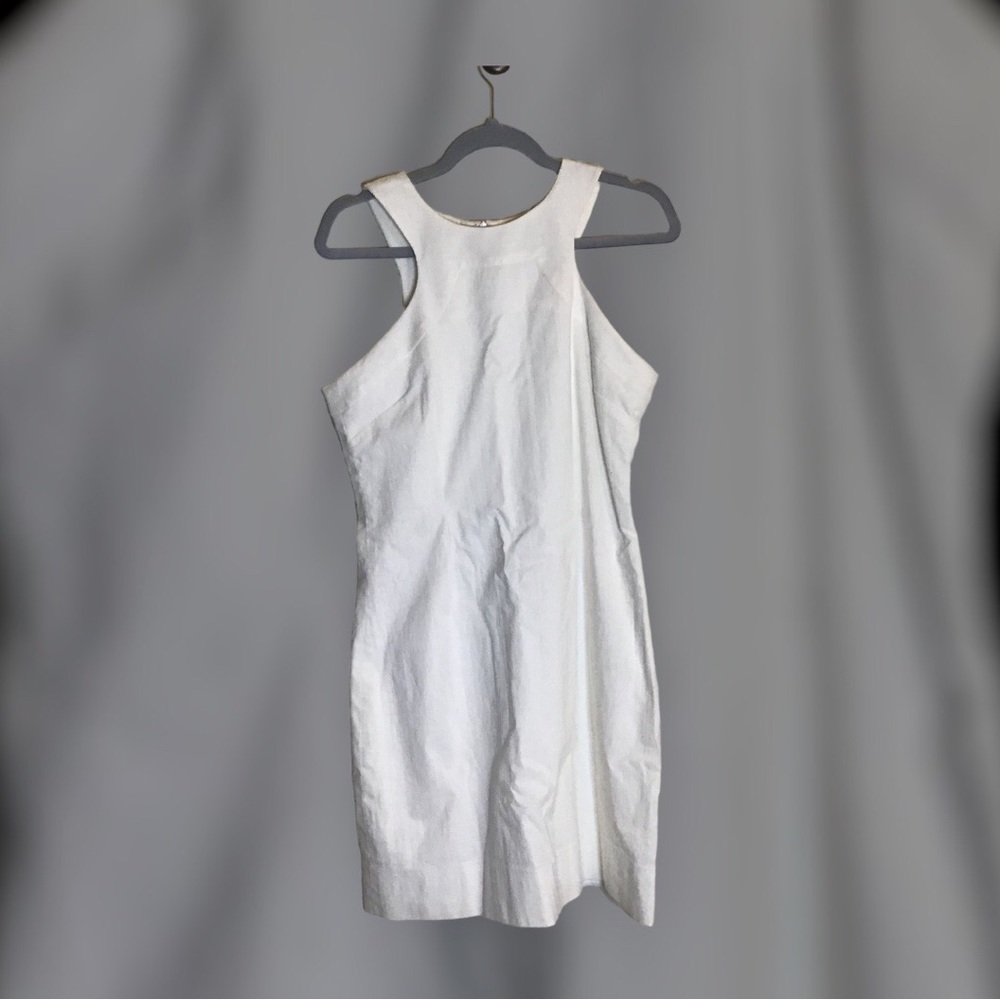 CK Bradley white sheath Dress Women Sz Med NWT